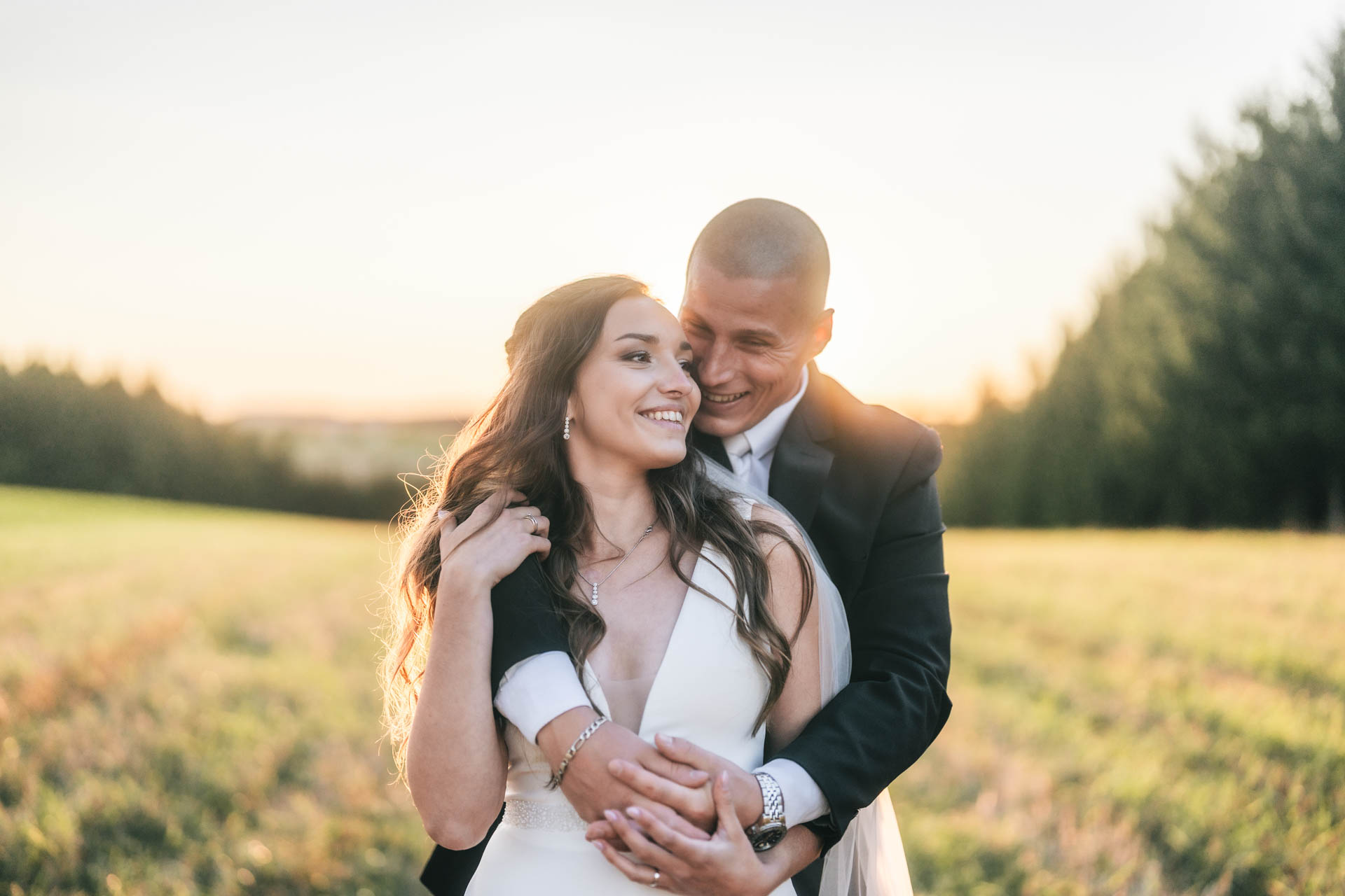 Pohodové svatební focení na jižní Moravě